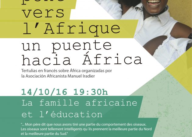 Tertulia en francés: La famille africaine et l’éducation