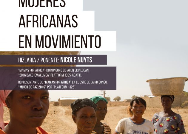 “Mujeres africanas en movimiento” Charla con Nicole Nuyts.