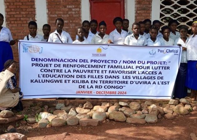 Proyecto de fortalecimiento familiar para luchar contra la pobreza y promover el acceso a la educación de las niñas en los pueblos de Kalungwe y Kiliba en el territorio de Uvira, al este de la República Democrática del Congo